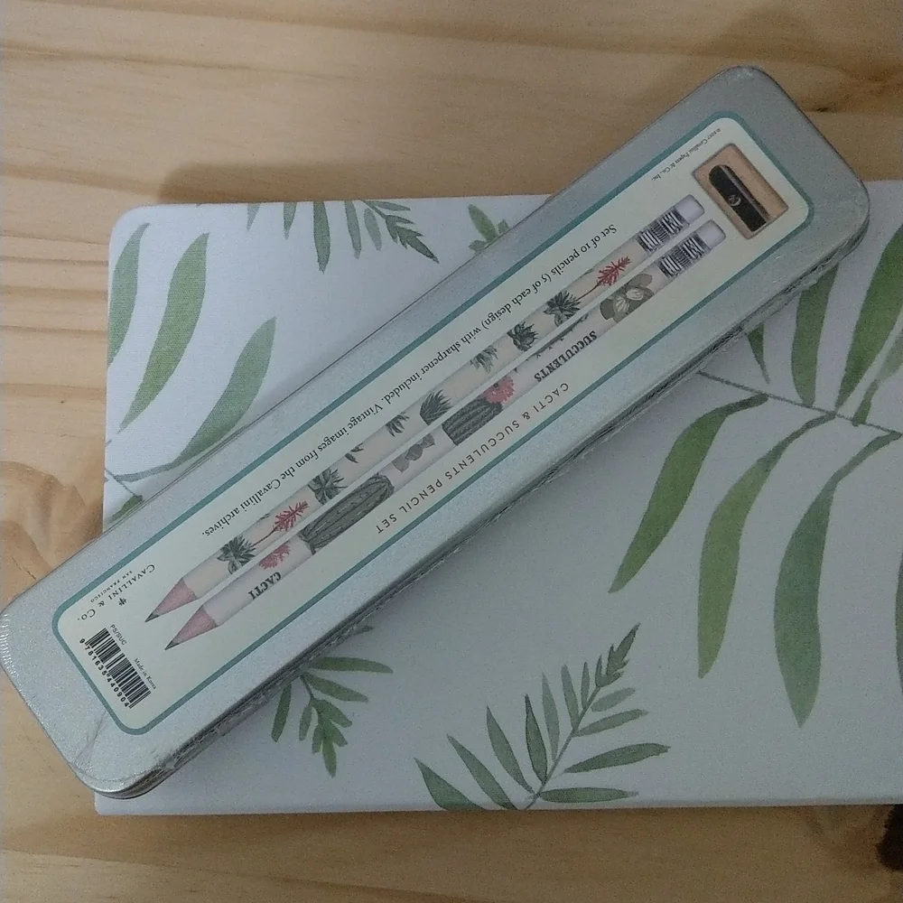 Botanical Notebook & Pencil Set